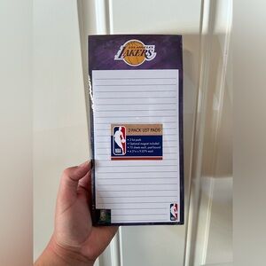 NBA Lakers 2 pack list pads